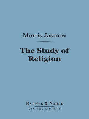 cover image of The Study of Religion (Barnes & Noble Digital Library)